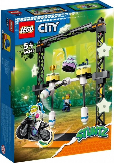 LEGO Klocki City 60341 Wyzwanie kaskaderskie: przewracanie