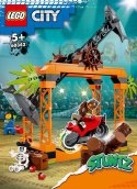 LEGO Klocki City 60342 Wyzwanie kaskaderskie: atak rekina