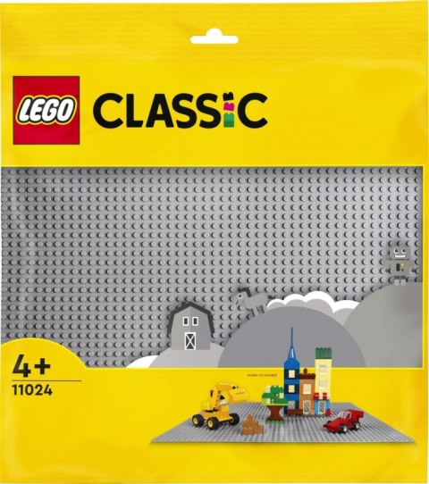 LEGO Klocki Classic 11024 Szara płytka konstrukcyjna