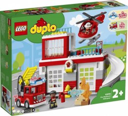 LEGO Klocki DUPLO 10970 Remiza strażacka i helikopter