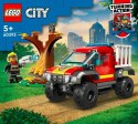 LEGO Klocki City 60393 Wóz strażacki 4x4 - misja ratunkowa