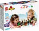 LEGO Klocki DUPLO 10976 Piernikowy domek Świętego Mikołaja