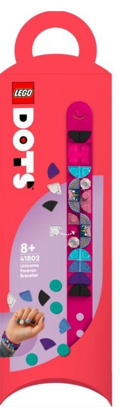 LEGO Klocki DOTS 41802 Jednorożce rządzą - bransoletka