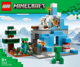 LEGO Klocki Minecraft 21243 Ośnieżone szczyty