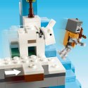 LEGO Klocki Minecraft 21243 Ośnieżone szczyty