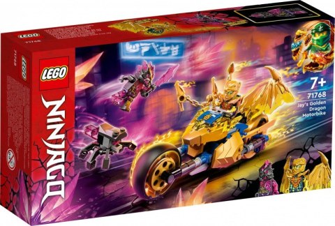 LEGO Klocki Ninjago 71768 Złoty smoczy motocykl Jaya