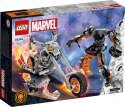 LEGO Klocki Super Heroes 76245 Upiorny Jeździec - mech i motor