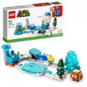 LEGO Klocki Super Mario 71415 Mario - lodowy strój i kraina lodu - zestaw rozszerzający