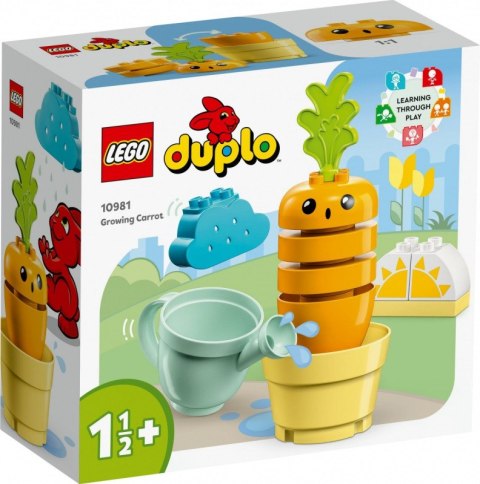 LEGO Klocki DUPLO 10981 Rosnąca marchewka