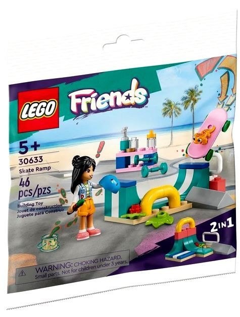 LEGO Klocki Friends 30633 Rampa deskorolkowa