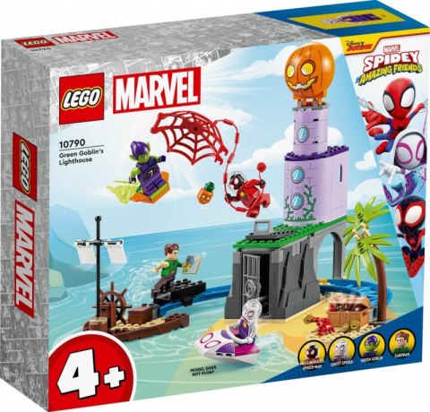 LEGO Klocki Super Heroes 10790 Drużyna Spider-Mana w latarni Zielonego Goblina