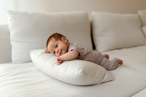 POOFI Body z krótkim rękawem POOFI kolor: jasny szary POOFI Body z krótkim rękawem POOFI kolor: jasny szary