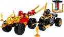 LEGO Klocki Ninjago 71789 Bitwa samochodowo-motocyklowa między Kaiem a Rasem