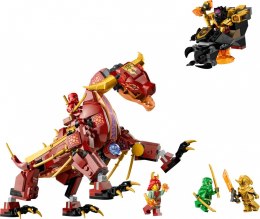 LEGO Klocki Ninjago 71793 Lawowy smok zmieniający się w falę ognia