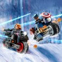 LEGO Klocki Super Heroes 76260 Marvel Motocykle Czarnej Wdowy i Kapitana Ameryki