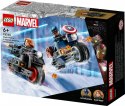 LEGO Klocki Super Heroes 76260 Marvel Motocykle Czarnej Wdowy i Kapitana Ameryki