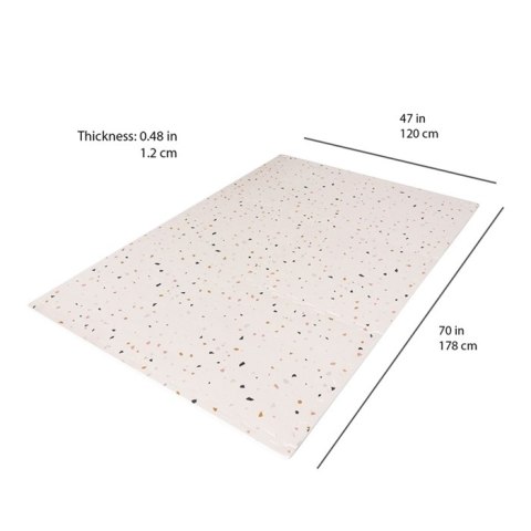 3 Sprouts Mata Piankowa EVA Terrazzo Palest Pink 3 Sprouts Mata Piankowa EVA Terrazzo Palest Pink