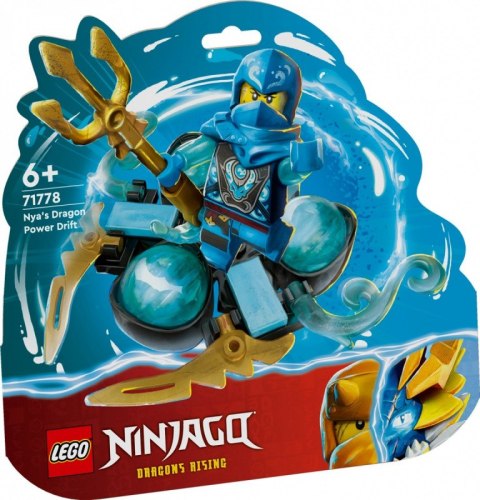 LEGO Klocki Ninjago 71778 Smocza moc Nyi - driftowanie spinjitzu