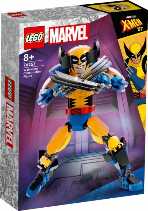 LEGO Klocki Super Heroes 76257 Marvel Figurka Wolverinea do zbudowania