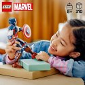 LEGO Klocki Super Heroes 76258 Marvel Figurka Kapitana Ameryki do zbudowania