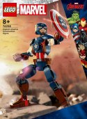 LEGO Klocki Super Heroes 76258 Marvel Figurka Kapitana Ameryki do zbudowania