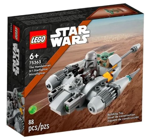 LEGO Klocki Star Wars 75363 Myśliwiec N-1 Mandalorianina w mikroskali