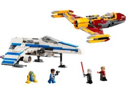 LEGO Star Wars 75364 Klocki E-Wing Nowej Republiki kontra Myśliwiec Shin Hati