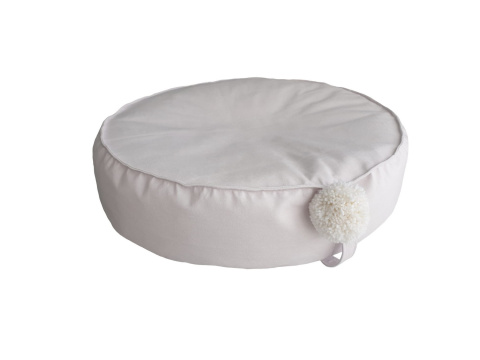 Pufa VELVET kremowa Pufa VELVET kremowa
