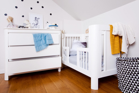 Komoda SUN z przewijakiem white Troll Nursery Komoda SUN z przewijakiem white Troll Nursery