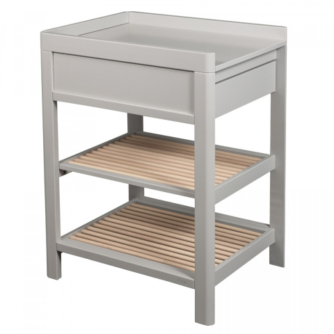 Przewijak wolnostojący LUKAS DUO soft grey/natural wax Troll Nursery Przewijak wolnostojący LUKAS DUO soft grey/natural wax Troll Nursery
