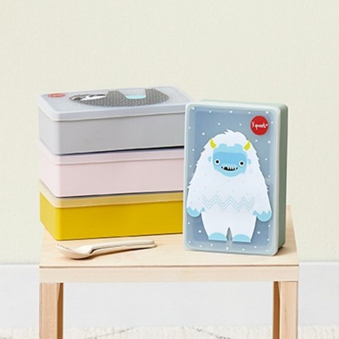 3 Sprouts Lunchbox Premium Silikon Yeti Mint 3 Sprouts Lunchbox Premium Silikon Yeti Mint